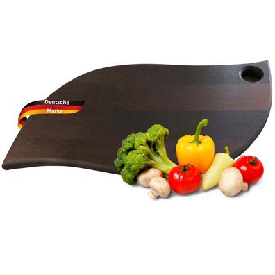 Schneidebrett Holz groß OLLI [ GRIFF] 39x18 Birkenholz Brett Holzbrett Küchenbrett