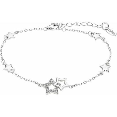 Verspieltes Silberarmband mit Sternanhängern Trendy LP3178-2 / 1