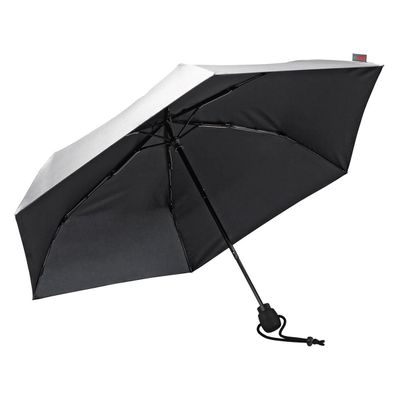 Euroschirm Trekking-Regenschirm light trek ultra silber (UV 50 + )