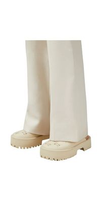 Gucci Platform Sandalen Damen in Beige