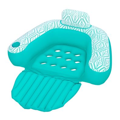 Bestway Poolsessel Comfort Plush Deluxe 145cm Poolsitz Luftmatratze Wassersitz