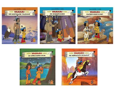 Yakari Mini Buch Set 5 Geschichten Kinder Abenteuer Geschenk