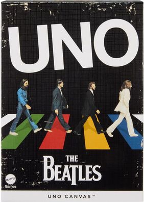 Mattel UNO The Beatles Kartenspiel Musik Edition alle Sprachen