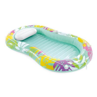 INTEX Luftmatratze Wasserliege 57803EU Tropical Oasis Lounger Pool 206x122x23cm