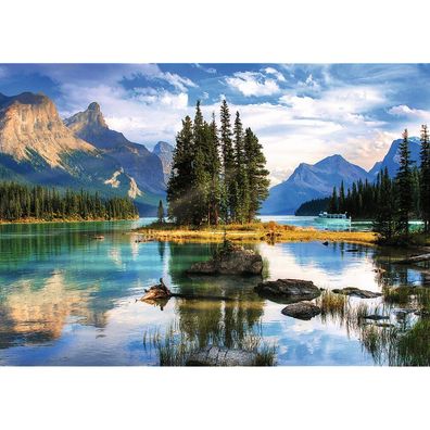 TREFL Puzzle Premium Plus Photo Odyssey: Spirit Island, Kanada 1000 Teile