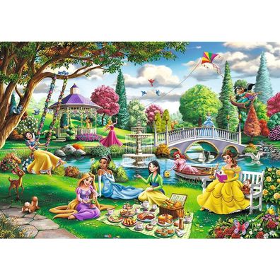 TREFL Puzzle Premium Plus Disney-Prinzessinnen: Picknick 1000 Stück