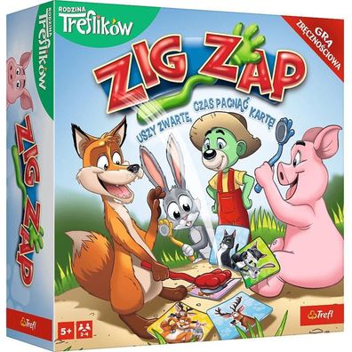 SPIEL - ZIG ZAP Treflik Family Trefl 02821