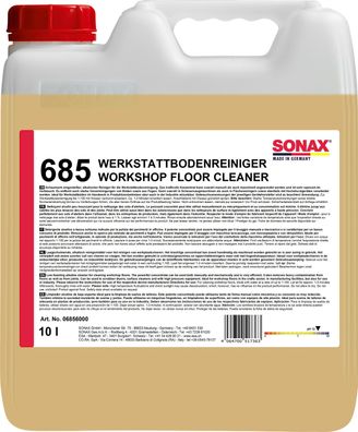 SONAX Bodenreiniger "WerkstattBodenReiniger"Alkalisch, schau