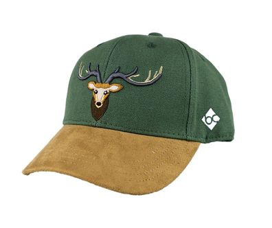 Bavarian CAPS Kids Snapback Cap Waldhirsch Curved dunkelgrün