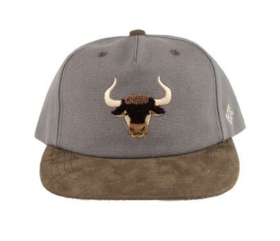 Bavarian CAPS Snapback Cap Bulle dunkelgrau