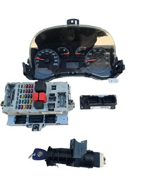 Motorsteuergerät Satz Fiat 188 Punto 1.2 8V 55187378