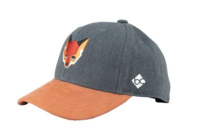 Bavarian CAPS Kids Snapback Cap Waldfuchs dunkelgrau