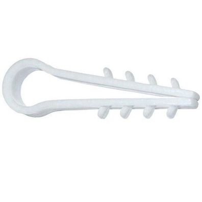 100Stk. USMO 6 Steckschlaufe Kabelschelle 14.1 Kabelhalter