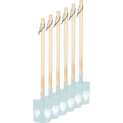 Spaten, 6er-Set, hellblau