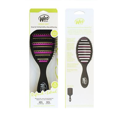 Perie pentru par Wet Brush Speed Dry Professional Charcoal Infused