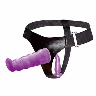 ULTRA Harness Weiblich ANAL UND Vaginal LILA
