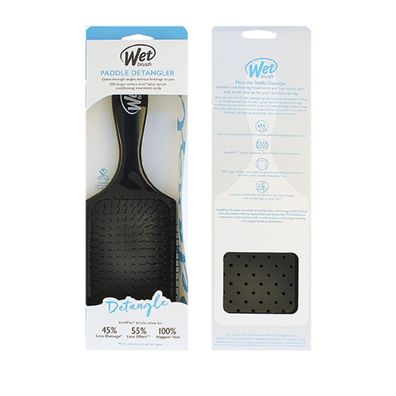 Wet Brush Paddle Detangler Black