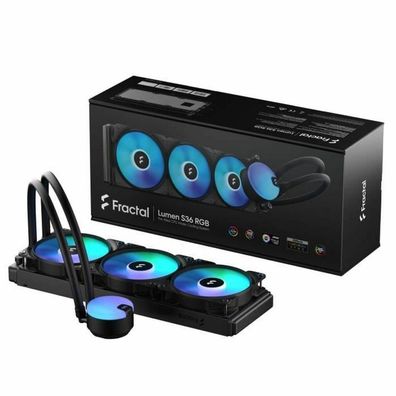 Lumen S36 v2 RGB 360mm (schwarz/weiß, AM5 und Sockel 1700 ready)