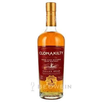 Clonakilty Galley Head Rhum Cask Matured Irish Whiskey 0,7 l