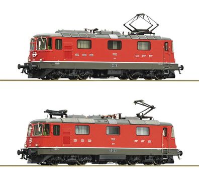 Roco 7500127 2er Set E-Lok Re 4/4 SBB Spur H0