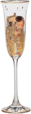 Goebel Gustav Klimt - Der Kuss (Sektglas, Glas)