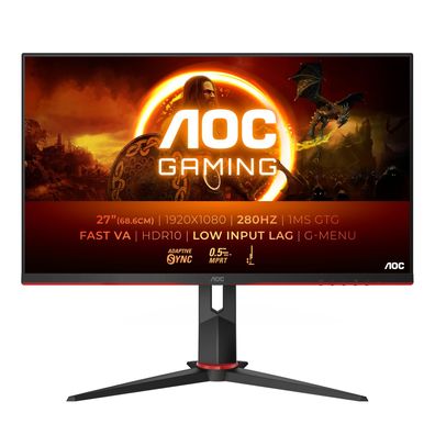 AOC Gaming 27G2ZN3/BK - LED-Monitor - Gaming - 68.6 cm (27") - 1920 x 1080 Full... ->