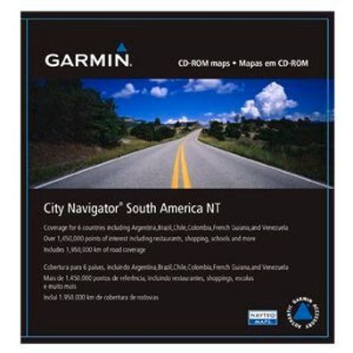 Garmin Straßenkarte SD Süd Amerika NT (Micro SD/SD-Adapter)