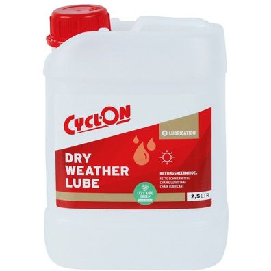 Kette Schmiermittel Cyclon Dry Weather Lube - 2,5 Liter