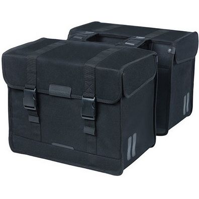 Doppelpacktasche Basil Kavan Eco Classic 58 Liter 37 x 24 x 33 cm - Schwarz