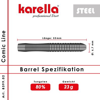 Karella - Steeldart - Comic Line CL-2 23 gr