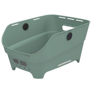 Hinterrad-Fahrradkorb Basil Cento Neo WSL 46 x 23 x 14 cm - grün