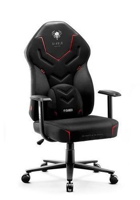 Diablo X-Gamer 2.0 Gaming Stuhl Bürostuhl Stoffbezug Ergonomisches Design
