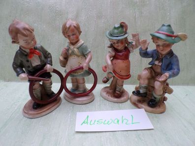 W&A Wagner Apel Bertram Kinderfiguren Porzellan Trachten Spielreif Thüringen