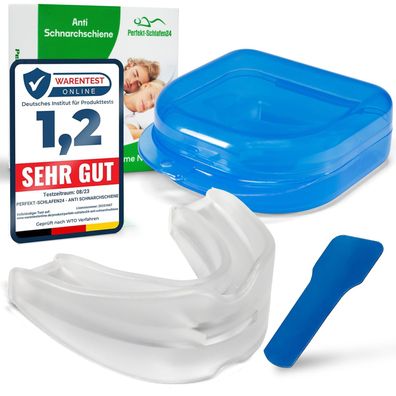 Anti Schnarch Schiene - Schnarchstopper Aufbissschiene & Knirscherschiene für Nacht