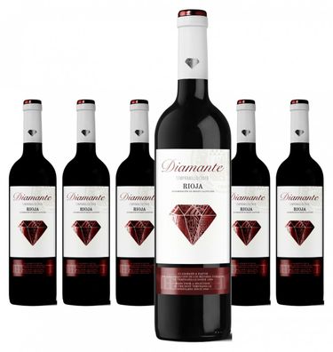 6 x Franco-Espanolas Diamante Tempranillo (Tinto) – 2023