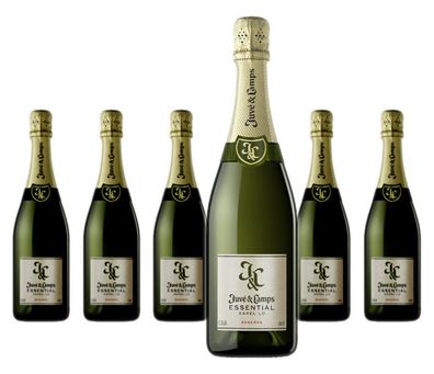 6 x Juve y Camps Cava Essential Xarel-lo Reserva Brut