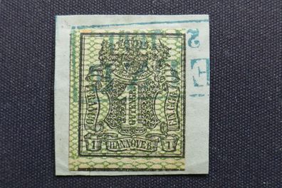 Altdeutschland Hannover MiNr.9 auf Bst. gestempelt (SW 322)