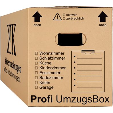 10 neue Umzugskartons Umzugkartons UK 2 Wellig 45kg KK2W