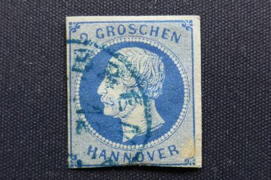 Altdeutschland Hannover MiNr.15 gestempelt (SW 326)