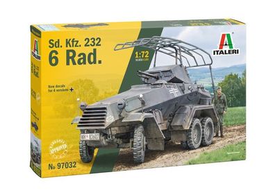 Italeri Sd. Kfz. 232. 6Rad. 510097032 Maßstab 1:72 Nr. 97032 Bausatz