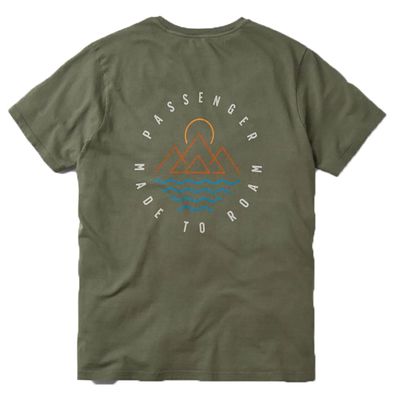 Passenger T-Shirt Escapism Recycled Cotton dusty olive