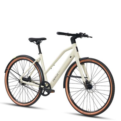 DERUIZ Turmali S E-Bike Elegantes City E-bike 360Wh mit Gates Drive Riemenantrieb
