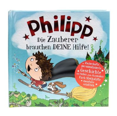 Das magische Maerchenbuch mit deinen Namen -Philipp
