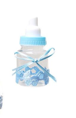 Mini-Nuckelflasche zum Befuellen blau