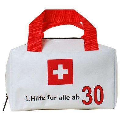 Tasche - 1. Hilfe fuer alle ab 30- Dreissigster Geburtstag -ungefuellt