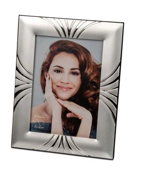 Formano Bilderrahmen Silber 650696, Moderner Fotorahmen fuer 13x18 cm, Aluminium Matt