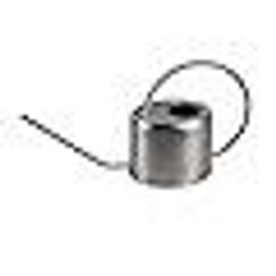 Dekorative Giesskanne Blumengiesskanne 1,0Liter aus Edelstahl oval