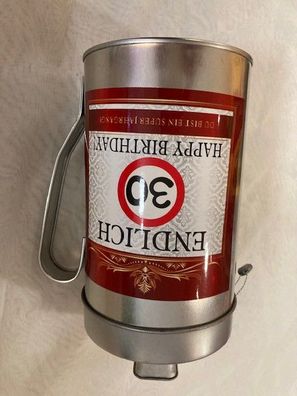 Spardose Spendenkasse Spende fuer den 30. Geburtstag - Geldgeschenke