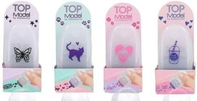 4 Stueck TOPModel Stempelroller, Stempel, Kinderstempel mit verschiedenen Motiven- ke