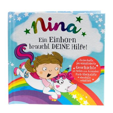 Das magische Maerchenbuch mit deinen Namen -Nina